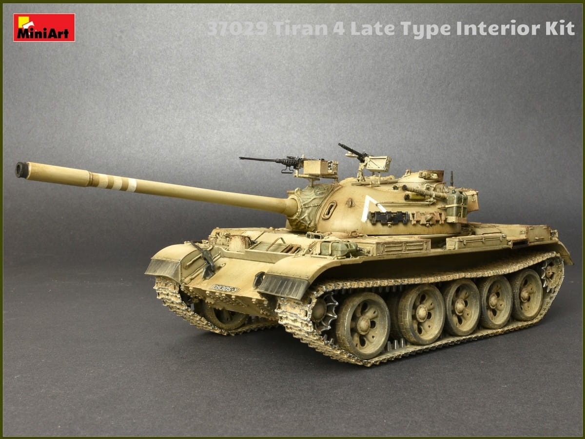 Zdjęcie dodatkowe produktu Tiran 4 Late Type. Interior Kit 1:35 MiniArt 37029