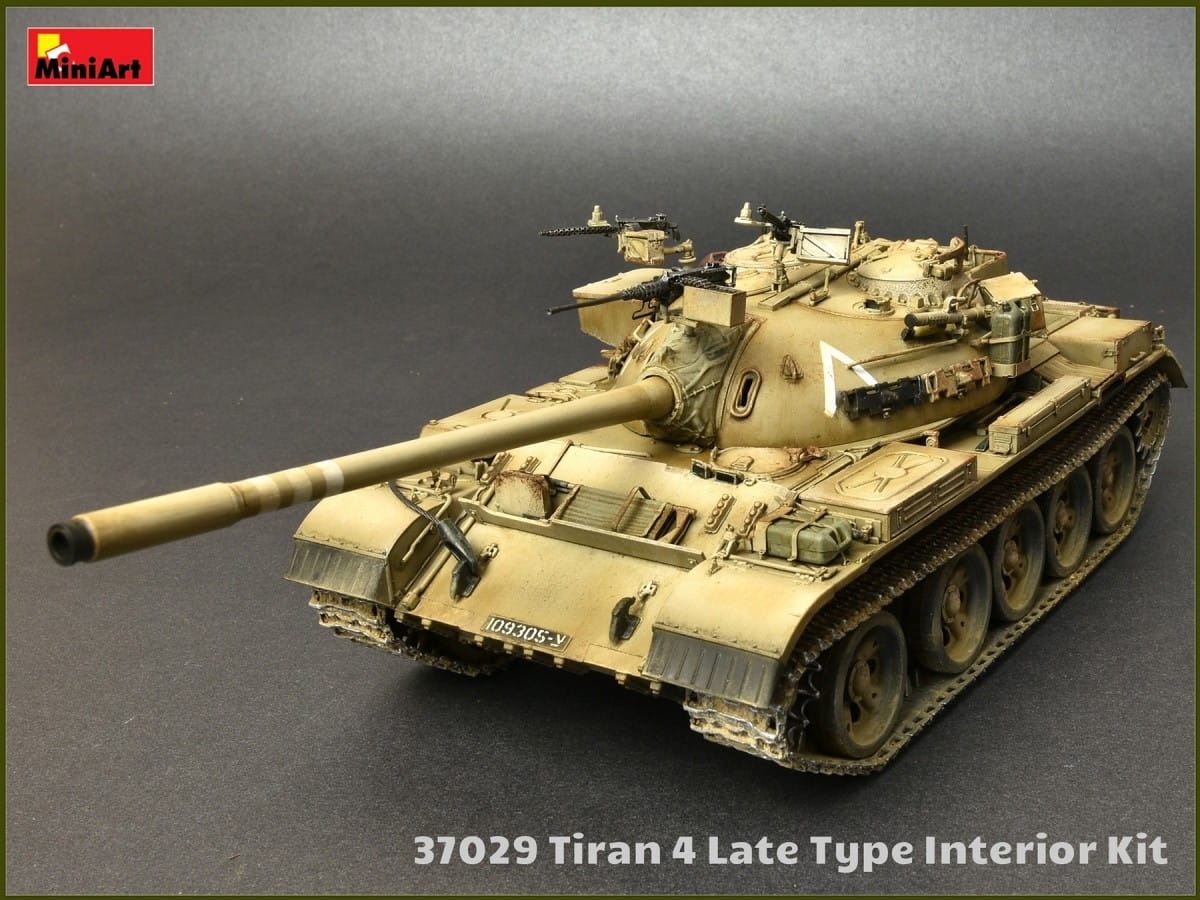 Zdjęcie dodatkowe produktu Tiran 4 Late Type. Interior Kit 1:35 MiniArt 37029