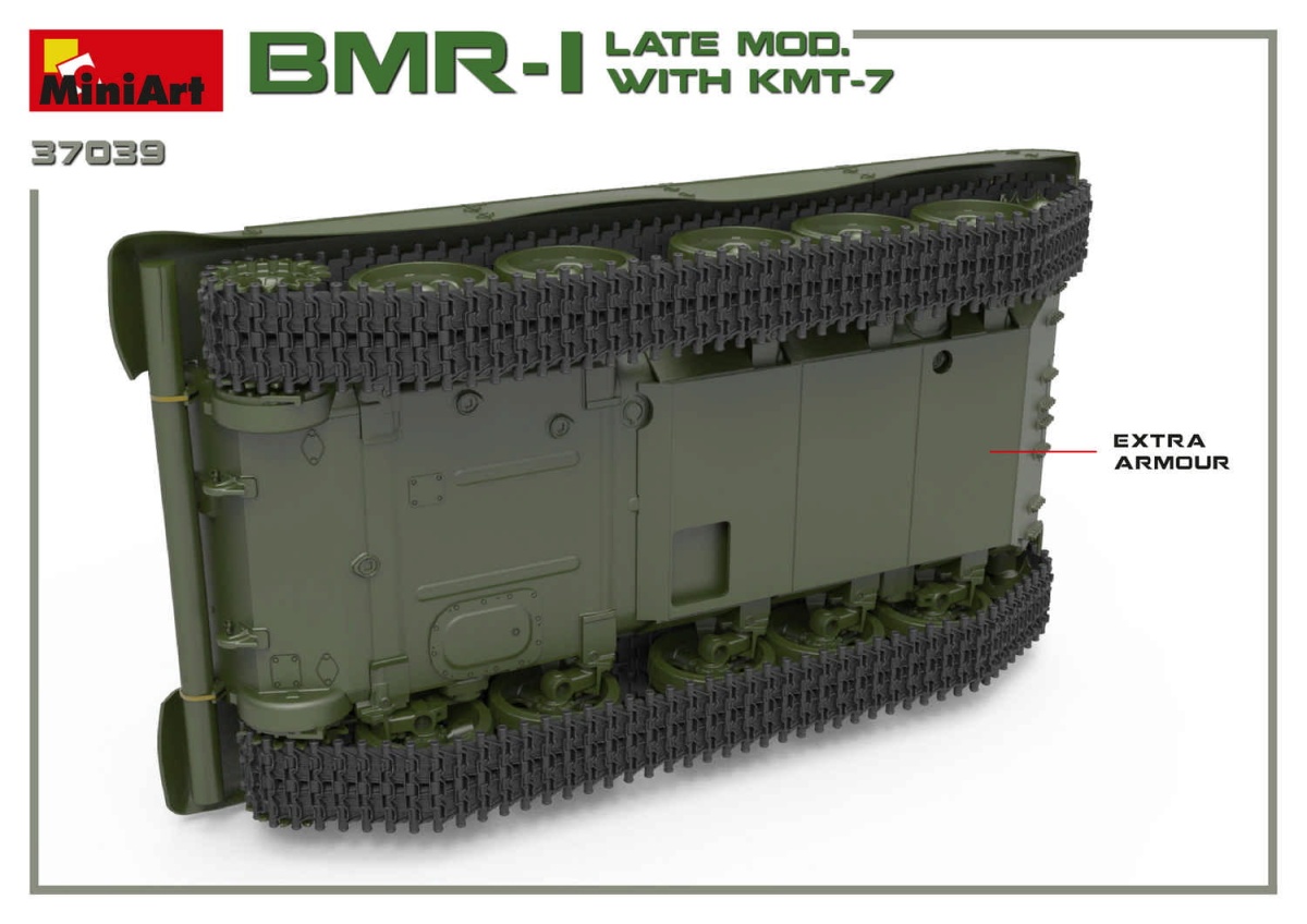 Zdjęcie dodatkowe produktu BMR-1 Late Mod. With KMT-7 1:35 MiniArt 37039