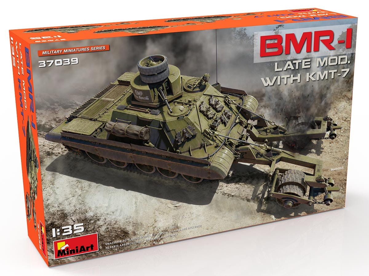 Zdjęcie dodatkowe produktu BMR-1 Late Mod. With KMT-7 1:35 MiniArt 37039