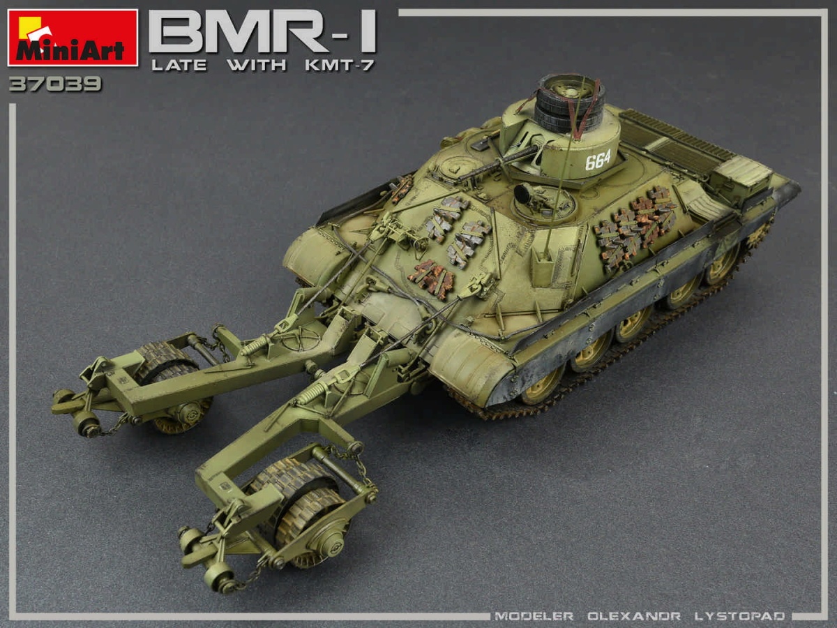 Zdjęcie dodatkowe produktu BMR-1 Late Mod. With KMT-7 1:35 MiniArt 37039