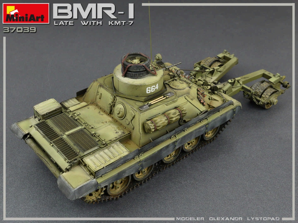 Zdjęcie dodatkowe produktu BMR-1 Late Mod. With KMT-7 1:35 MiniArt 37039
