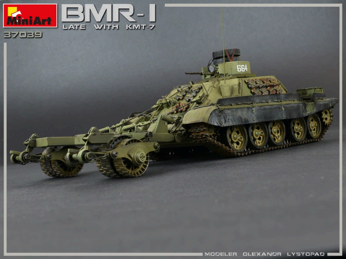 Zdjęcie dodatkowe produktu BMR-1 Late Mod. With KMT-7 1:35 MiniArt 37039