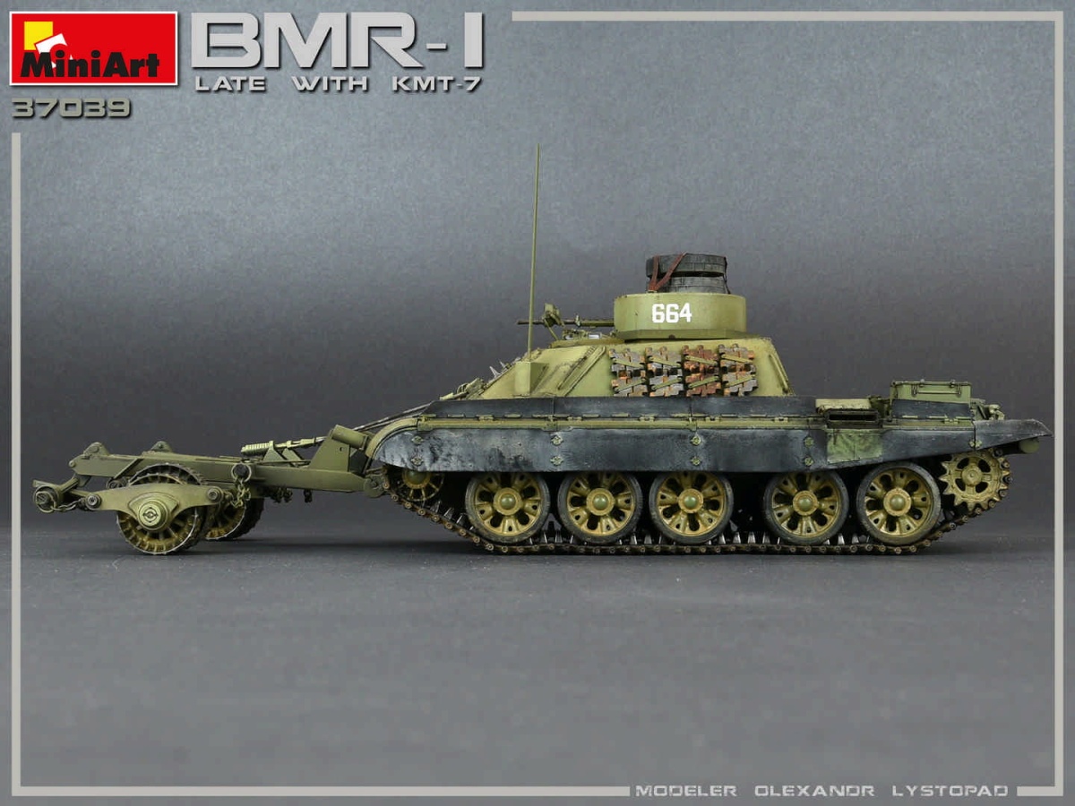 Zdjęcie dodatkowe produktu BMR-1 Late Mod. With KMT-7 1:35 MiniArt 37039