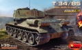 Zdjęcie główne produktu T-34/85 Mod. 1945. Plant 112. with Interior Kit 1:35 MiniArt 37065