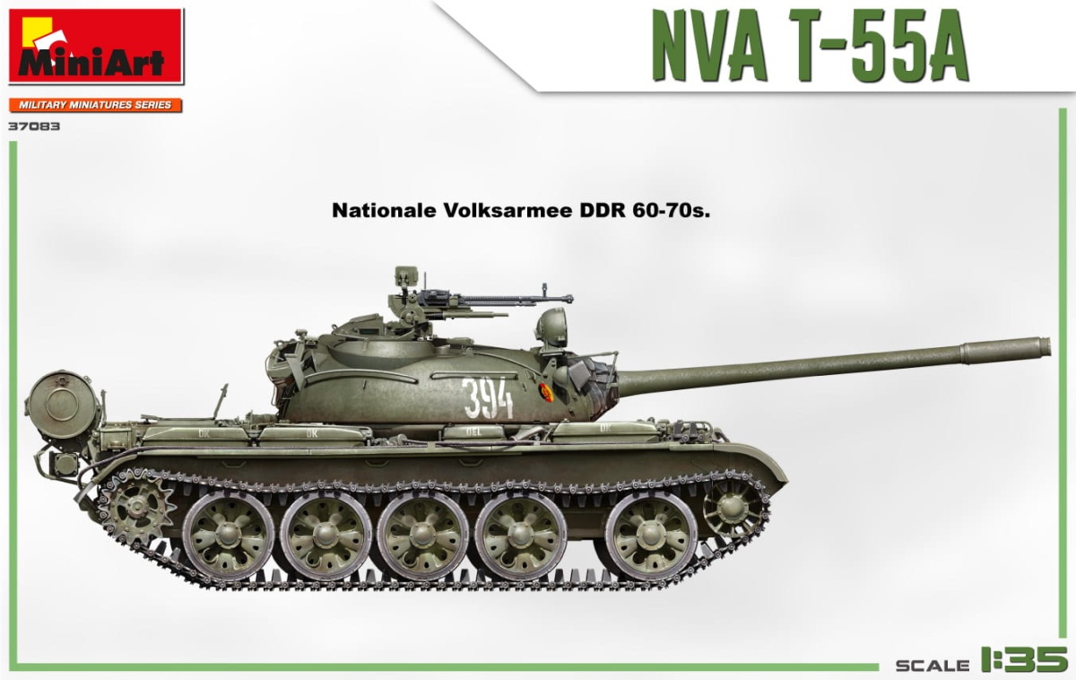 Zdjęcie dodatkowe produktu NVA T-55A 1:35 MiniArt 37083