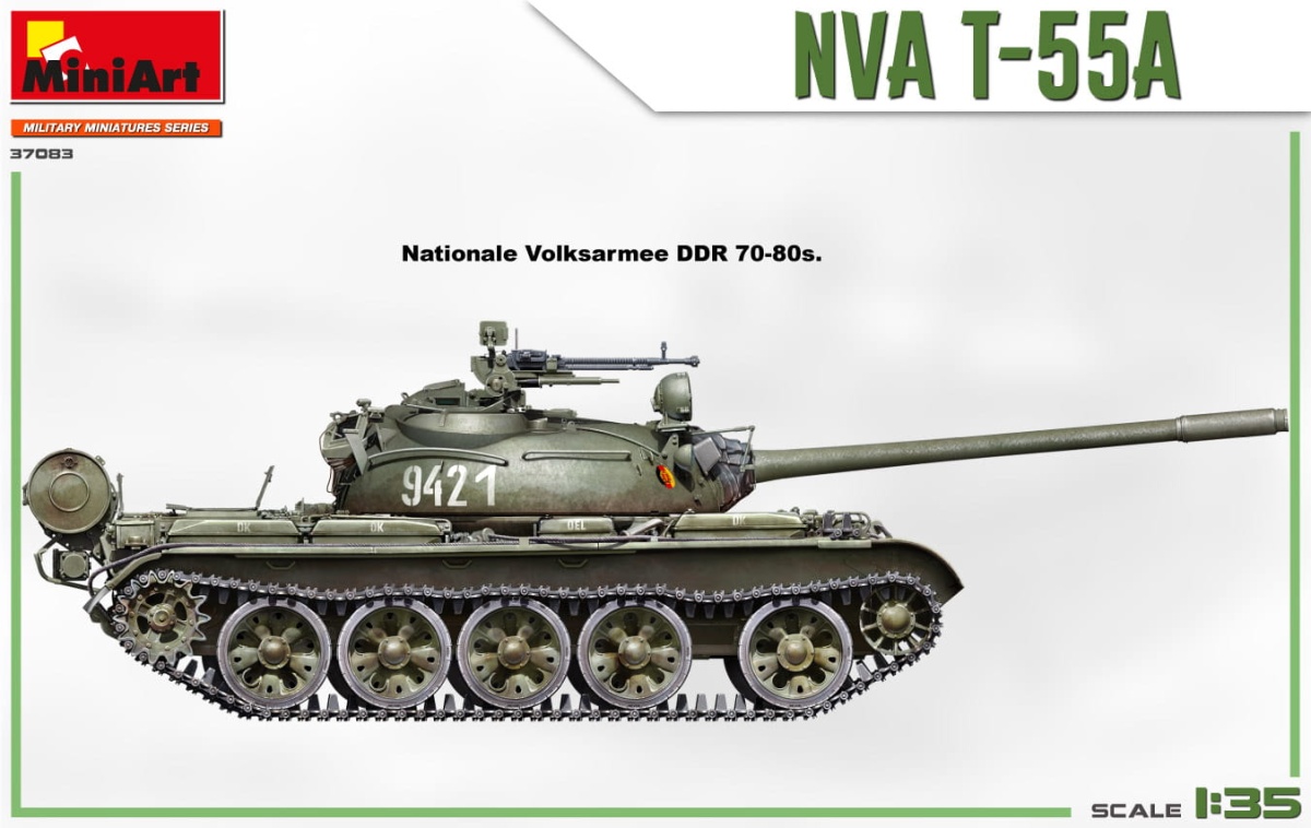 Zdjęcie dodatkowe produktu NVA T-55A 1:35 MiniArt 37083