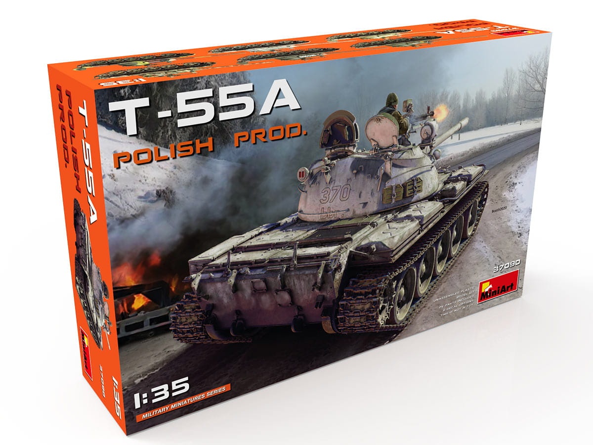 Zdjęcie dodatkowe produktu T-55A Polish Production 1:35 MiniArt 37090