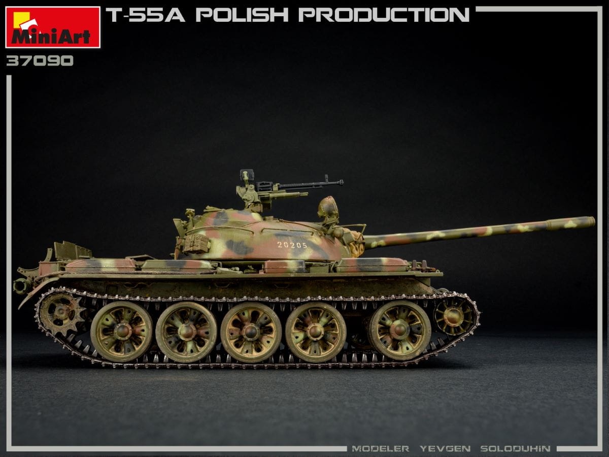 Zdjęcie dodatkowe produktu T-55A Polish Production 1:35 MiniArt 37090
