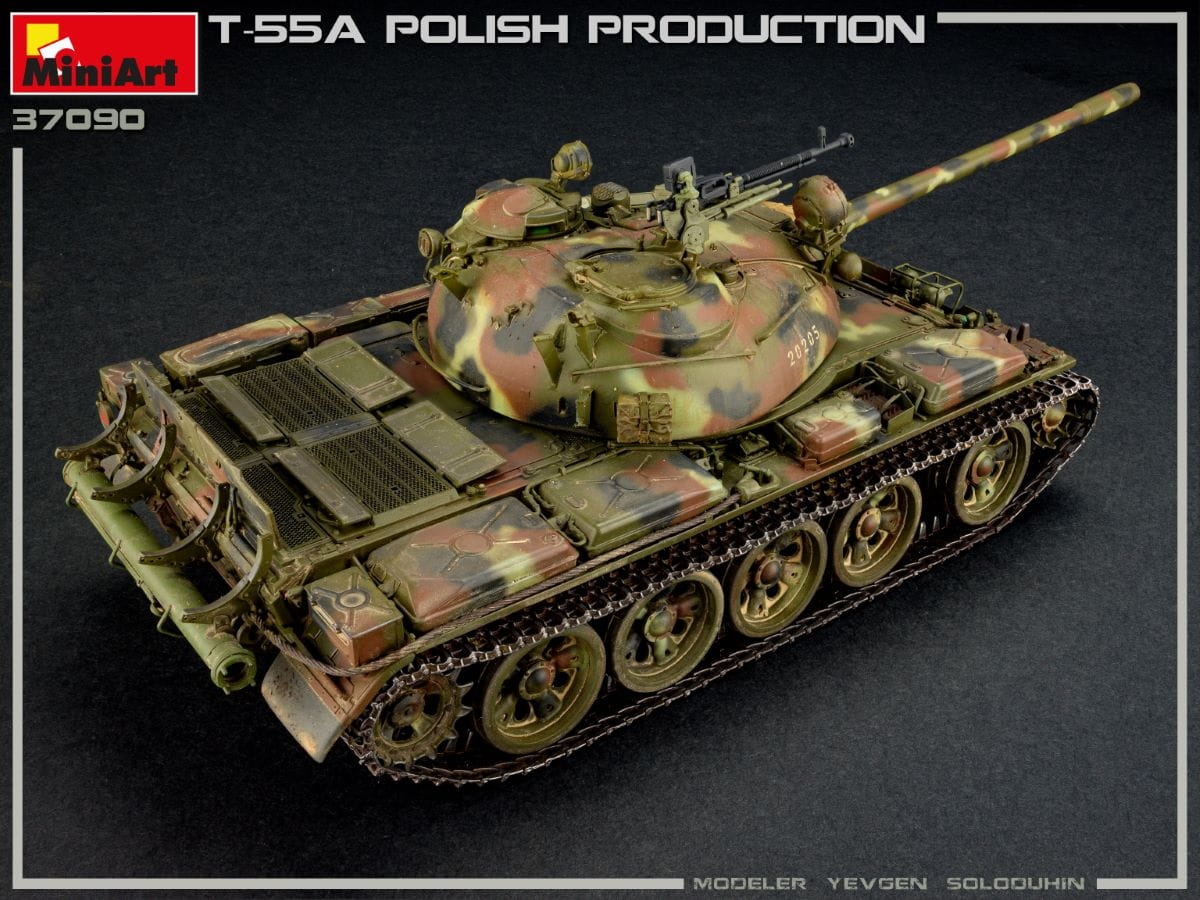 Zdjęcie dodatkowe produktu T-55A Polish Production 1:35 MiniArt 37090