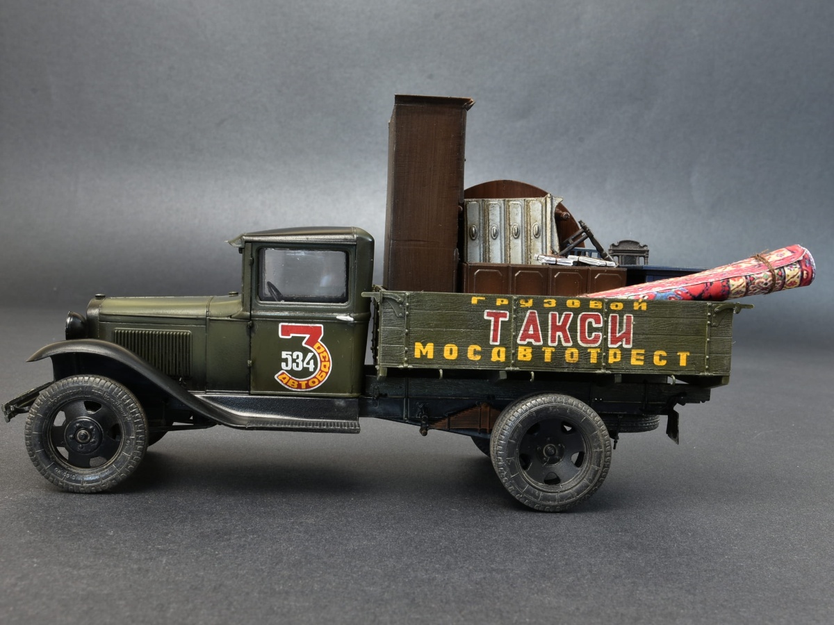 Zdjęcie dodatkowe produktu Soviet 1,5 Ton Cargo Truck 1:35 MiniArt 38013