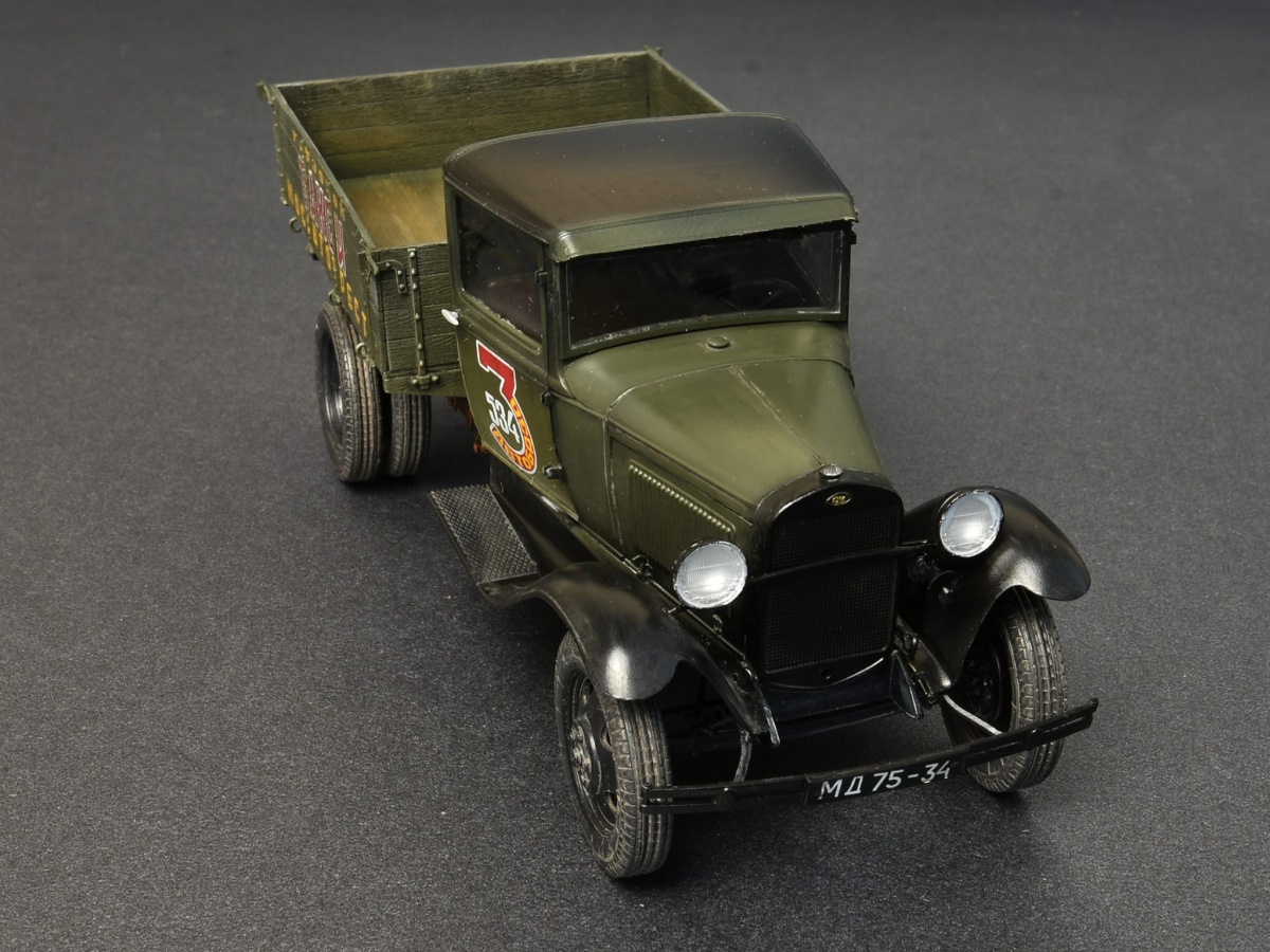Zdjęcie dodatkowe produktu Soviet 1,5 Ton Cargo Truck 1:35 MiniArt 38013