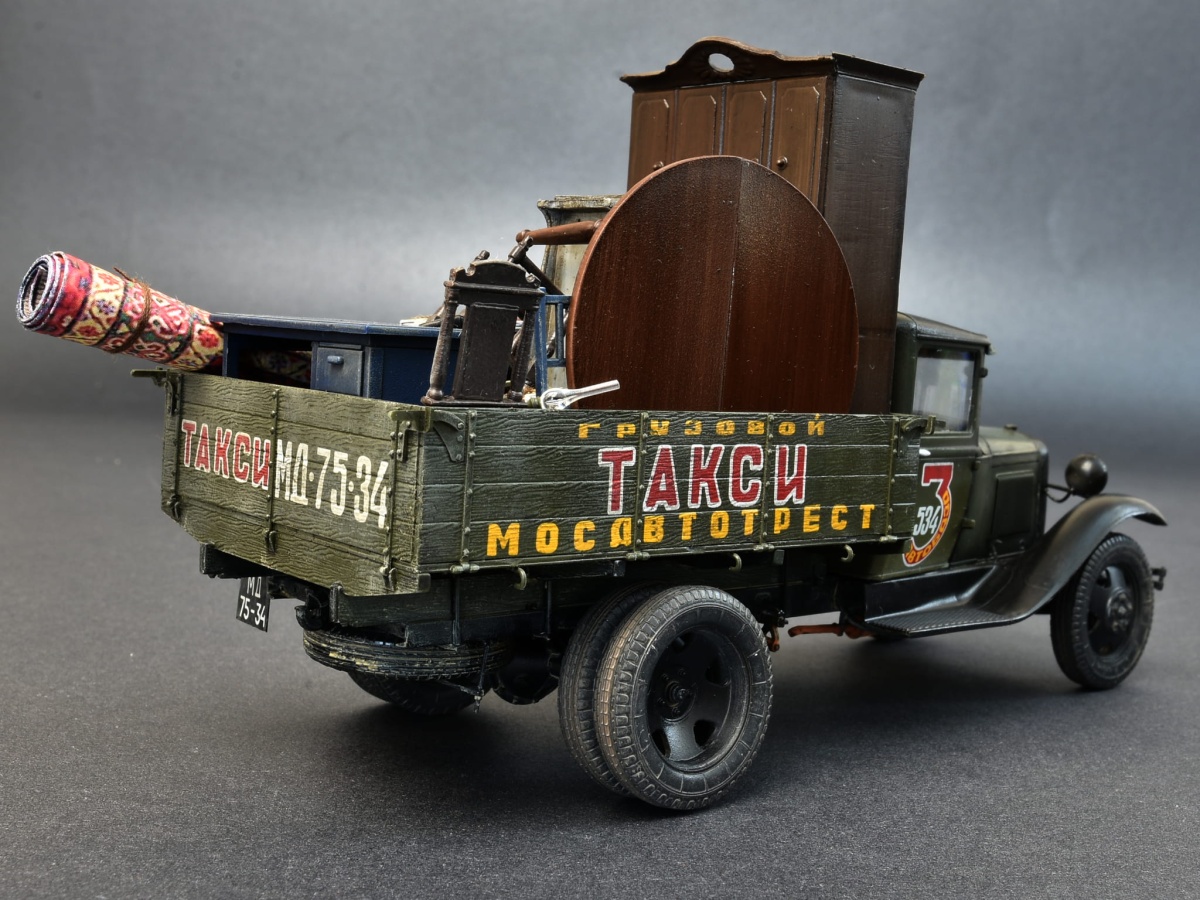 Zdjęcie dodatkowe produktu Soviet 1,5 Ton Cargo Truck 1:35 MiniArt 38013