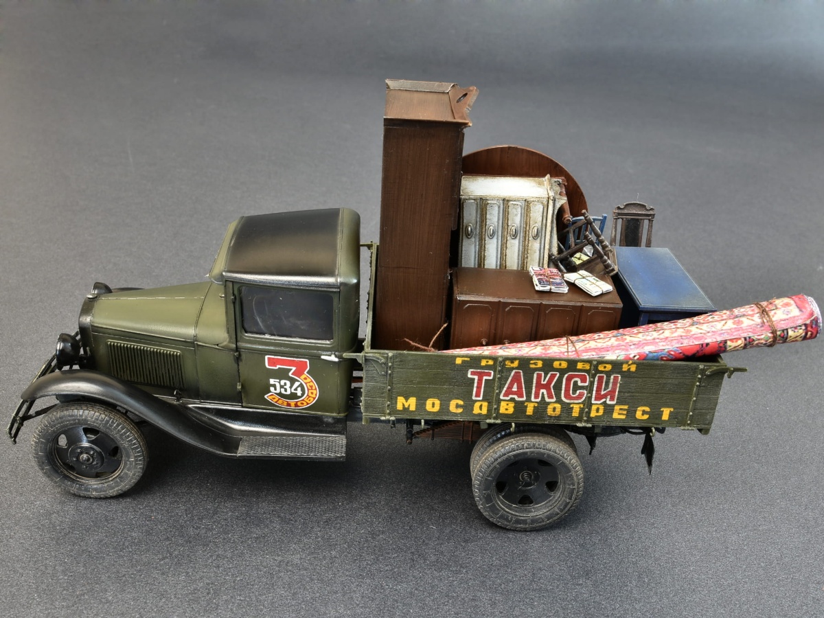 Zdjęcie dodatkowe produktu Soviet 1,5 Ton Cargo Truck 1:35 MiniArt 38013