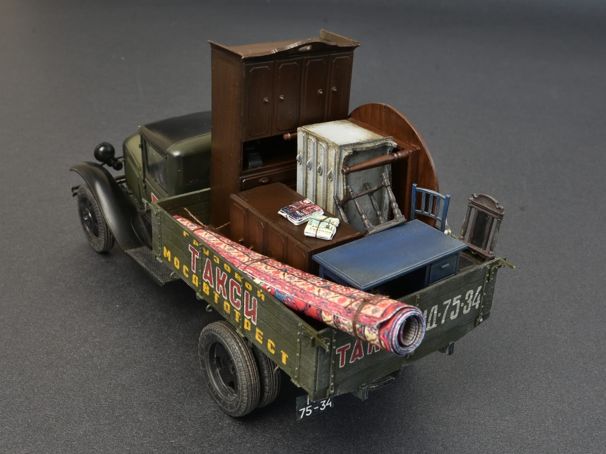 Zdjęcie dodatkowe produktu Soviet 1,5 Ton Cargo Truck 1:35 MiniArt 38013