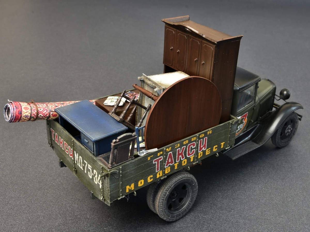 Zdjęcie dodatkowe produktu Soviet 1,5 Ton Cargo Truck 1:35 MiniArt 38013