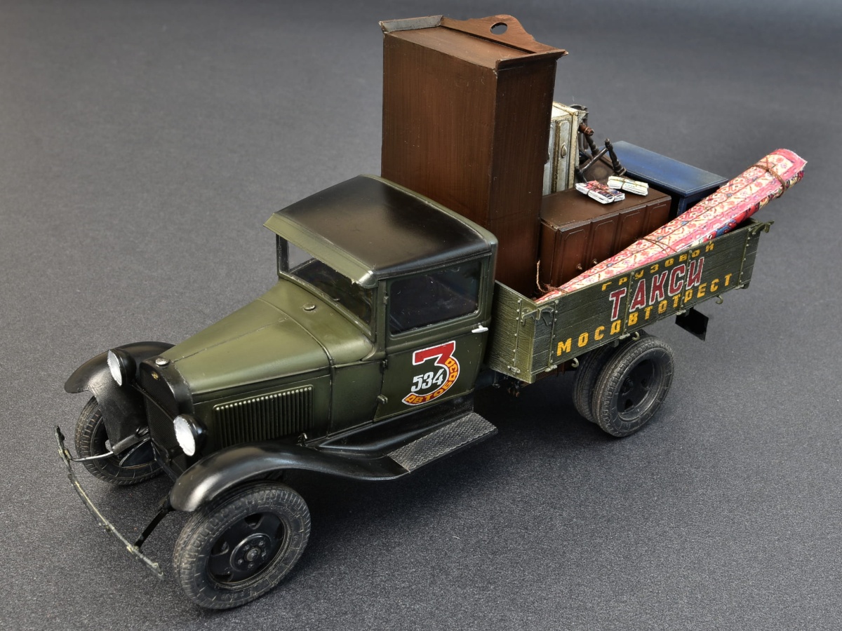 Zdjęcie dodatkowe produktu Soviet 1,5 Ton Cargo Truck 1:35 MiniArt 38013