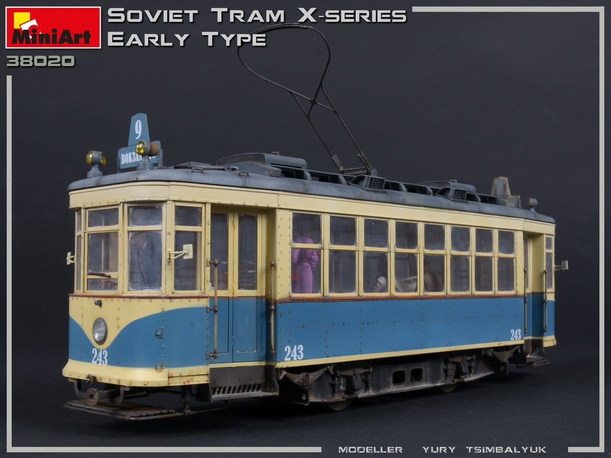 Zdjęcie dodatkowe produktu Soviet Tram X-series. Early Type 1:35 MiniArt 38020