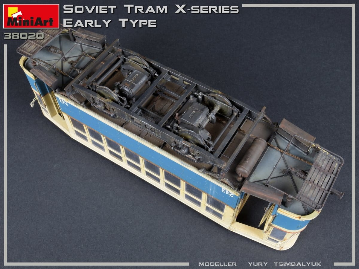 Zdjęcie dodatkowe produktu Soviet Tram X-series. Early Type 1:35 MiniArt 38020