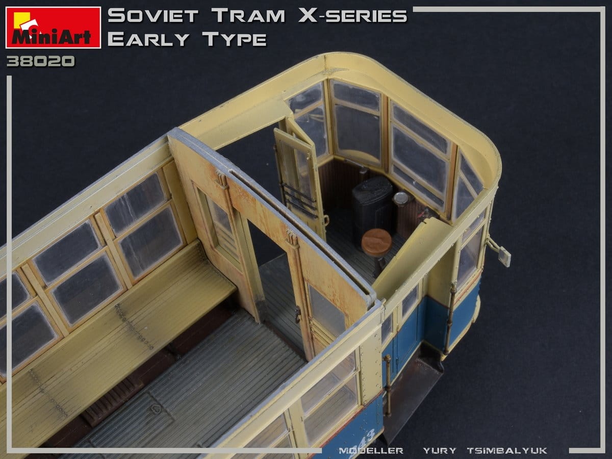 Zdjęcie dodatkowe produktu Soviet Tram X-series. Early Type 1:35 MiniArt 38020