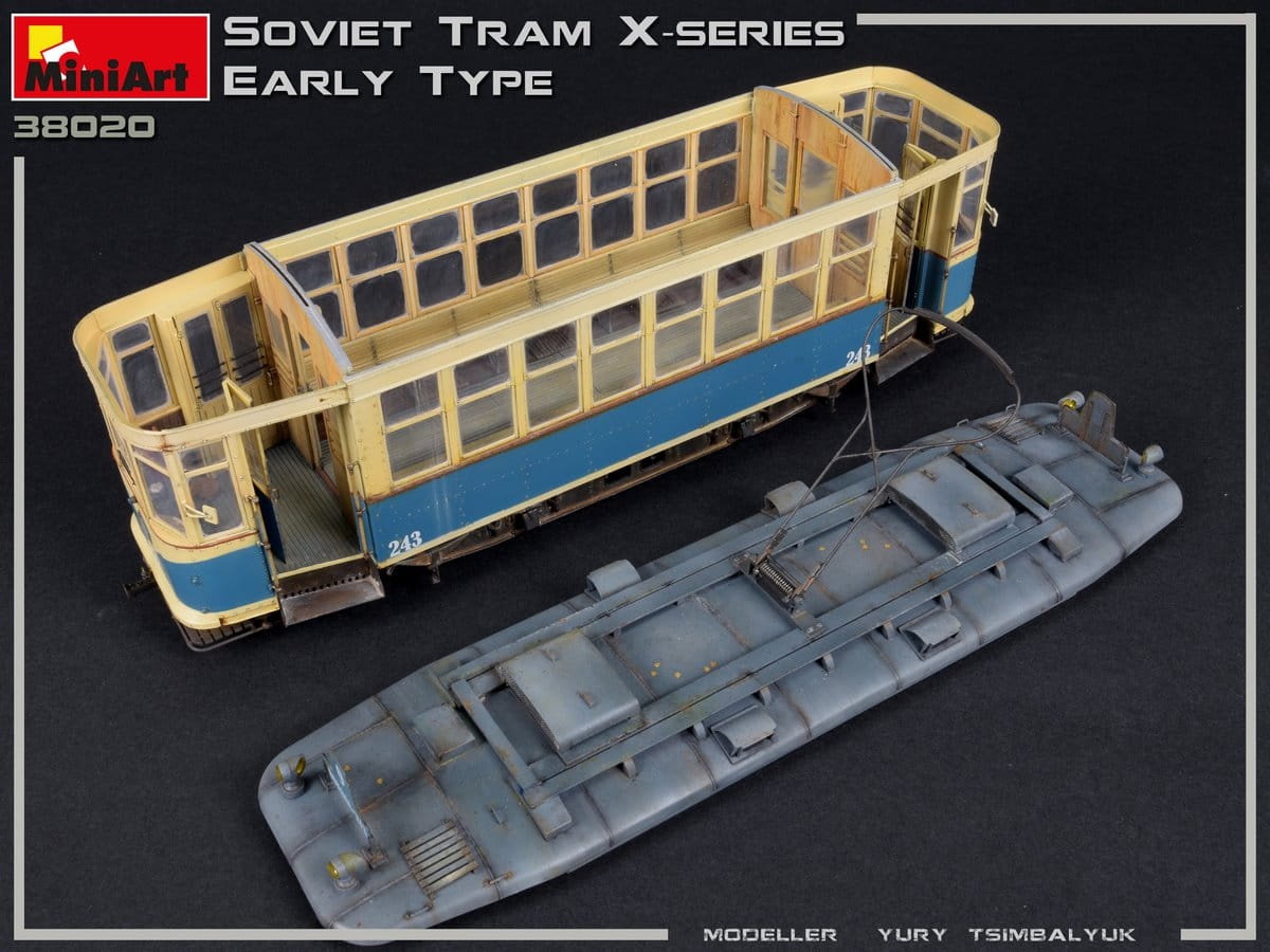 Zdjęcie dodatkowe produktu Soviet Tram X-series. Early Type 1:35 MiniArt 38020