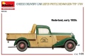 Zdjęcie dodatkowe produktu Cheese Delivery Car Liefer Pritschenwagen Typ 170v 1:35 MiniArt 38046