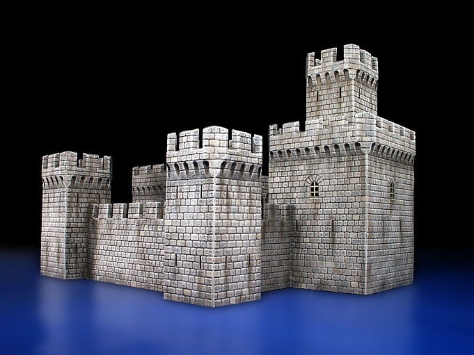 Zdjęcie dodatkowe produktu Medieval Castle 1:72 MiniArt 72005