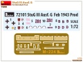 Zdjęcie dodatkowe produktu Stug III Ausf. G Feb 1943 Prod 1:72 MiniArt 72101