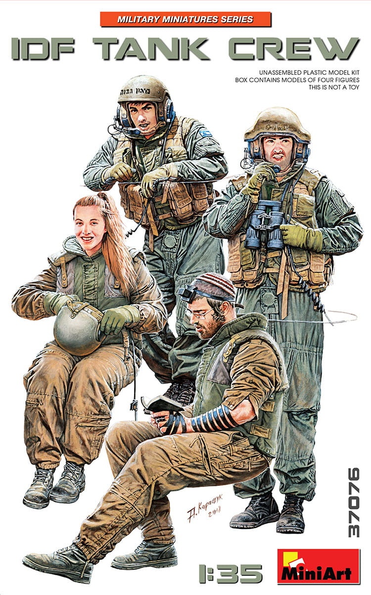 Zdjęcie główne produktu IDF Tank Crew 1:35 MiniArt 37076