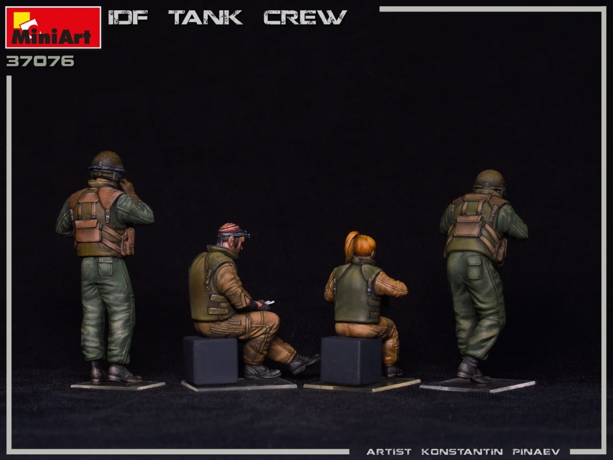 Zdjęcie dodatkowe produktu IDF Tank Crew 1:35 MiniArt 37076