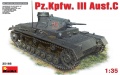 Zdjęcie główne produktu Pz.Kpfw. III Ausf.C 1:35 MiniArt 35166