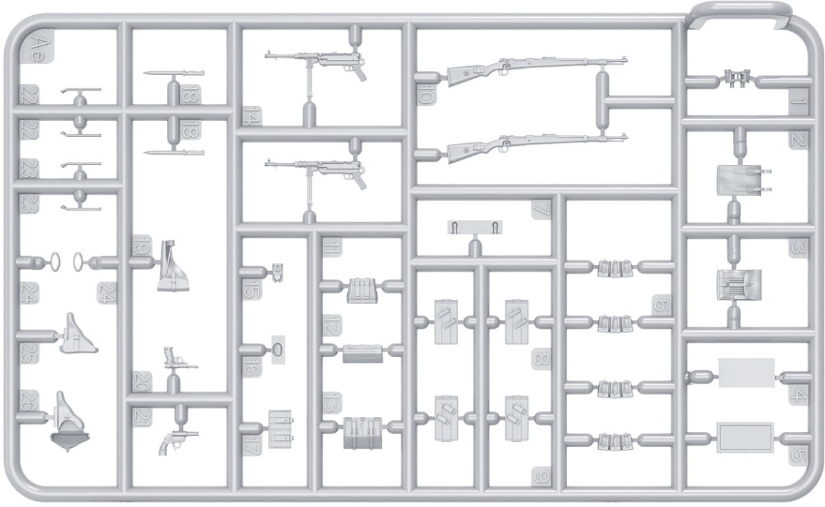 Zdjęcie dodatkowe produktu German Infantry Weapons and Equipment 1:35 MiniArt 35247