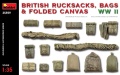 Zdjęcie główne produktu British Rucksacks, Bags and Folded Canvas 1:35 MiniArt 35599