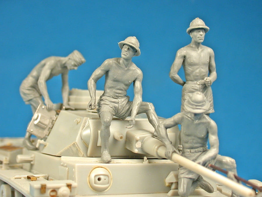 Zdjęcie dodatkowe produktu German Tank Crew Afrika Korps 1:35 MiniArt 35278