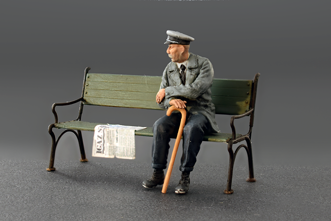Zdjęcie dodatkowe produktu German Sitting Civilians 30s-40s 1:35 MiniArt 38006
