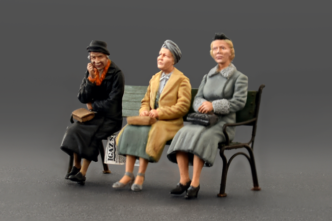 Zdjęcie dodatkowe produktu German Sitting Civilians 30s-40s 1:35 MiniArt 38006