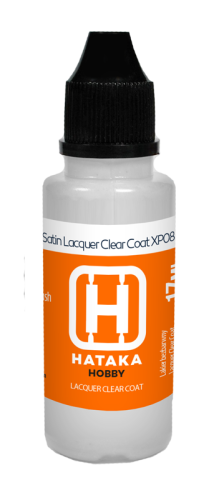 Hataka XP08 Satin Lacquer Clear Coat 17ml