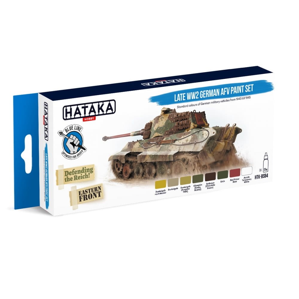Zdjęcie główne produktu Hataka BS94 Late WW2 German AFV paint set 17ml