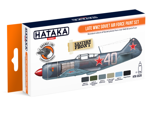 Hataka CS20 Late WW2 Soviet Air Force paint set 17ml