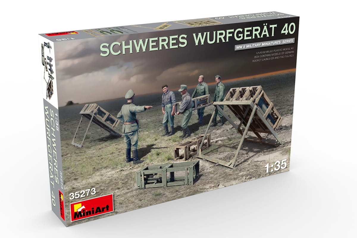 Zdjęcie dodatkowe produktu Schweres Wurfgerat 40 1:35 MiniArt 35273