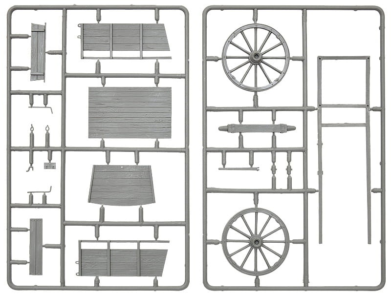 Zdjęcie dodatkowe produktu Farm Cart and Village Accessories 1:35 MiniArt 35657