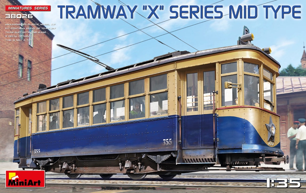 Zdjęcie główne produktu Tramway X Series 1:35 MiniArt 38026