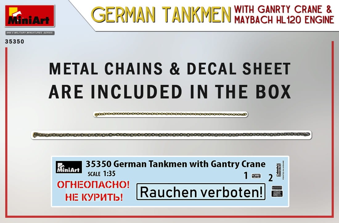 Zdjęcie dodatkowe produktu German Tankmen with Gantry Crane 1:35 MiniArt 35350