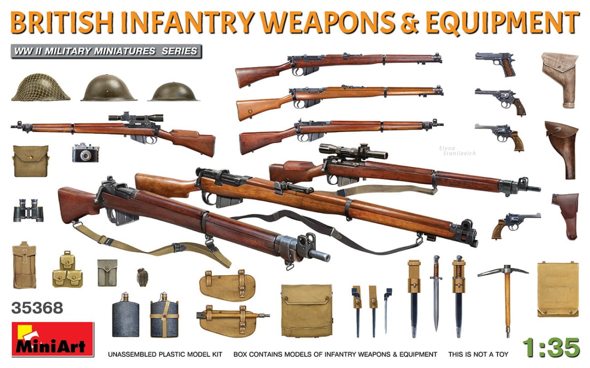 Zdjęcie główne produktu British Infantry Weapons and Equipment 1:35 MiniArt 35368
