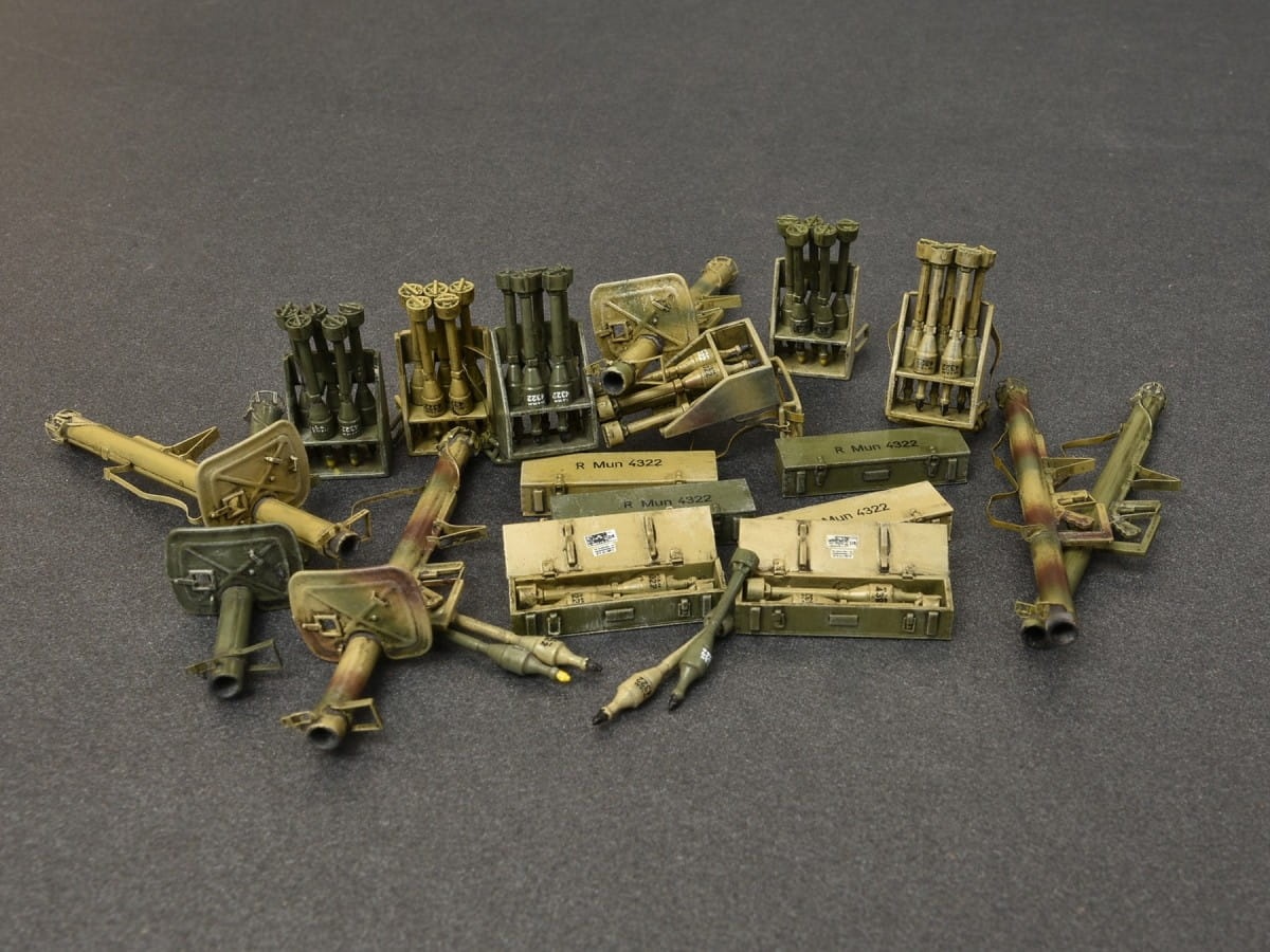 Zdjęcie dodatkowe produktu Panzerschreck RPzB. 54 and Ofenrohr RPzB. 43 Set 1:35 MiniArt 35263
