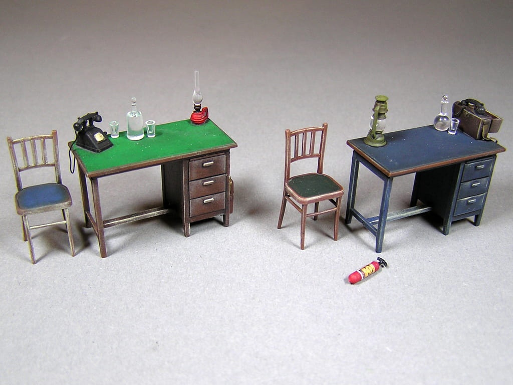 Zdjęcie dodatkowe produktu Office Furniture and Accessories 1:35 MiniArt 35564