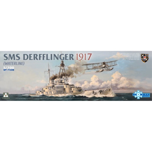 SMS Derfflinger 1917 1:700 Takom SP-7039