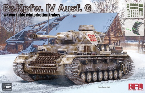 Pz.Kpfw.IV Ausf.G w/Winterketten 1:35 Rye Field Model 5102