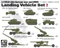 Zdjęcie główne produktu USA Korean War and WWII Landing Vehicle Set 1:350 AFV Club SE73517