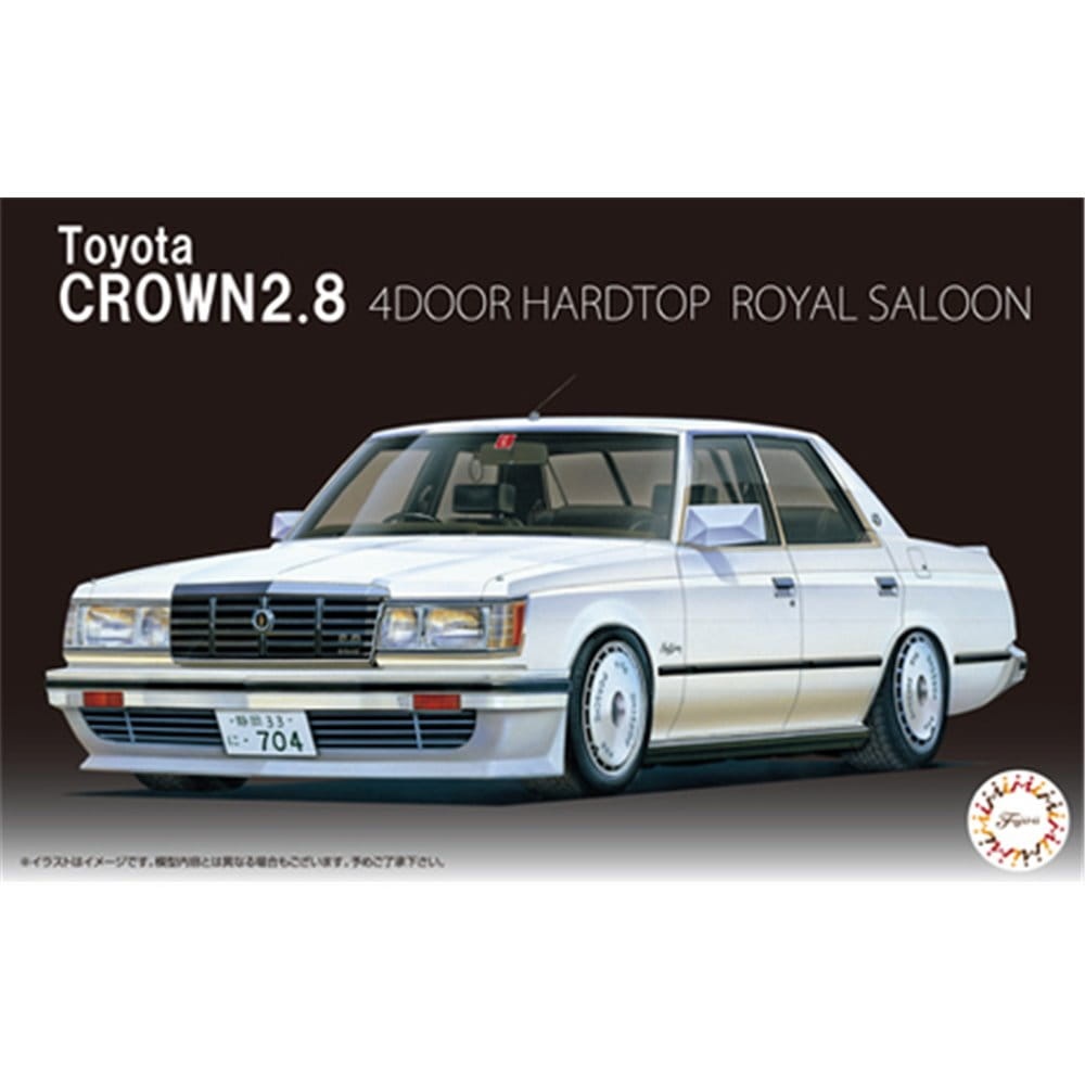 Zdjęcie dodatkowe produktu Toyota Crown 2.8 4-Door HT Royal Saloon 79 (MS110) 1:24 Fujimi 039992